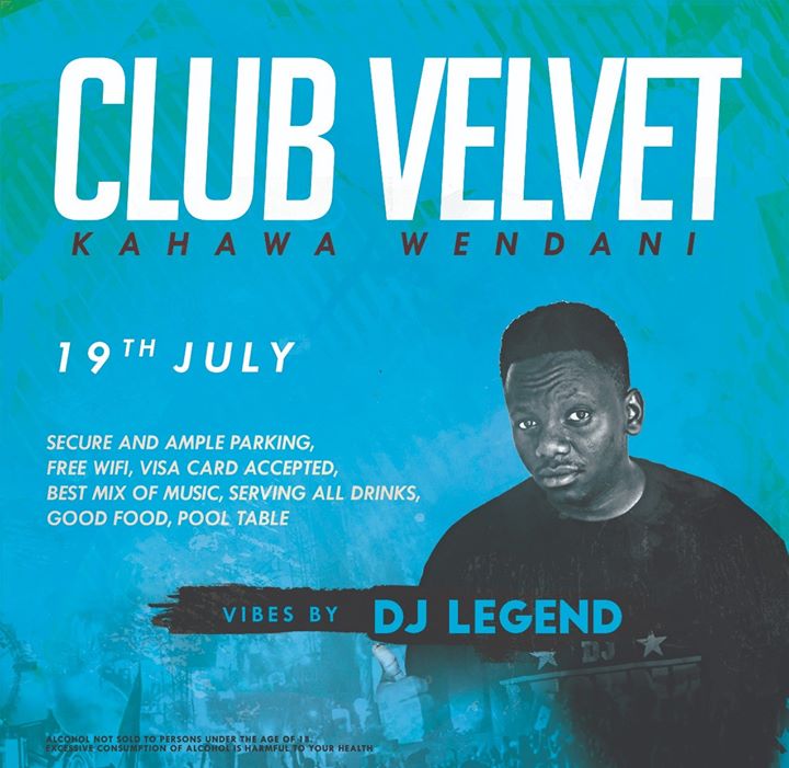 Club Velvet Kahawa Wendani