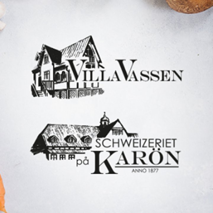 Villa Vassen & Schweizeriet på Karön