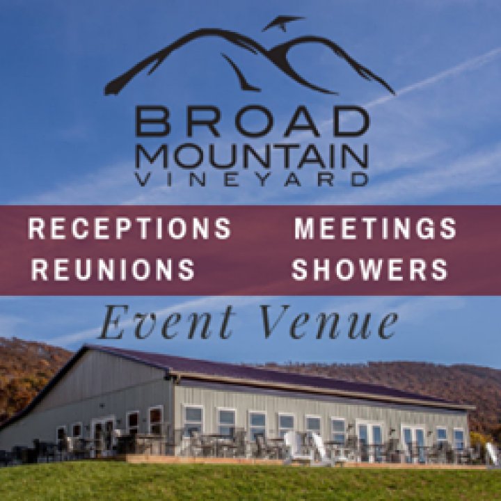 Broad Mountain Vineyard Event Venue